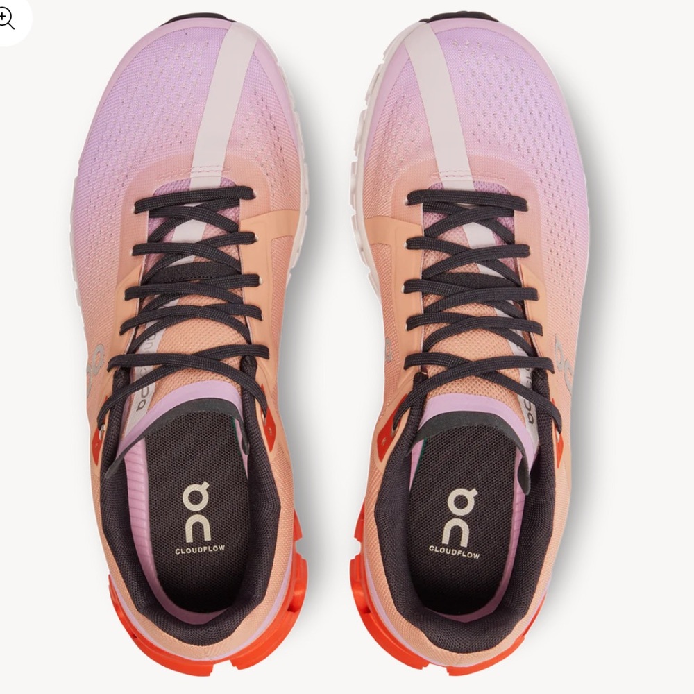 On Running Women's Multicolor CloudFlow Running Shoes - Picture 3 of 13